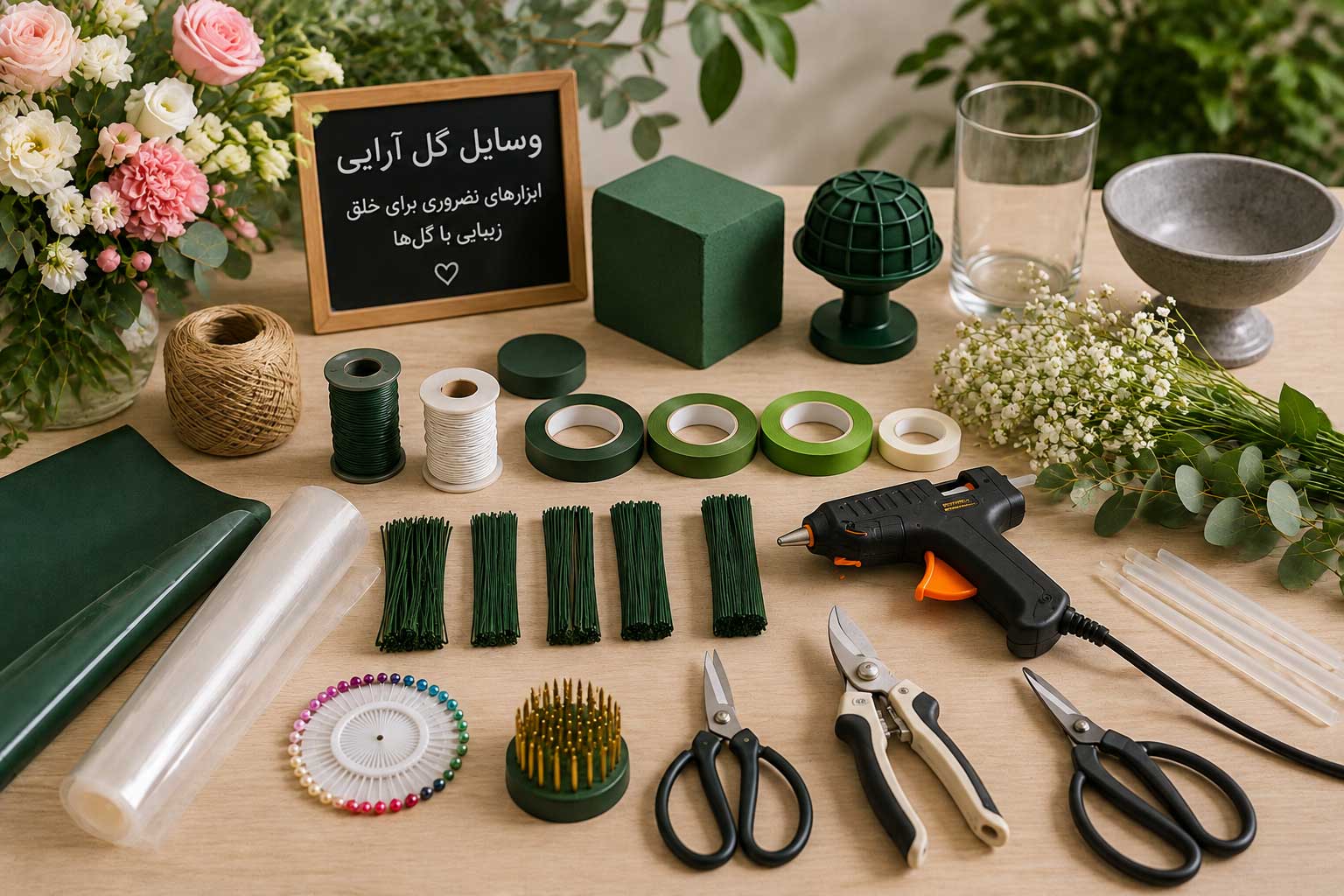 وسایل و ابزار گل آرایی